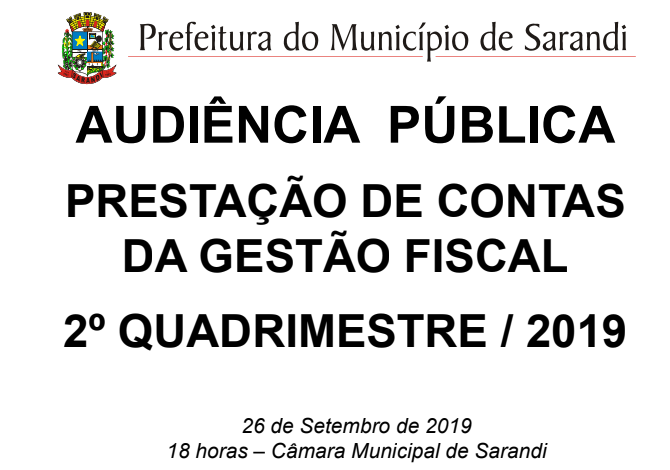 Secretaria de Fazenda realiza Prestação de Contas